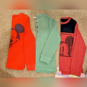 Disney Long Sleeved Shirts Lot
